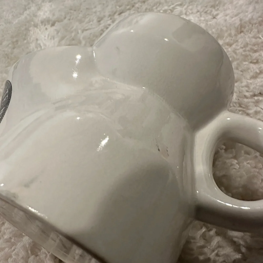 Vintage Gents Shaving Mug Cherry Toothpaste Design